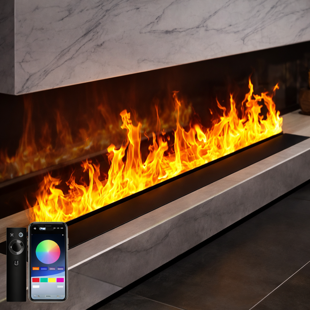 VaporFlame Nebula 36-Inch Water Vapor Fireplace Insert