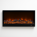 AuraFlame RidgeLine 48-Inch Electric Fireplace